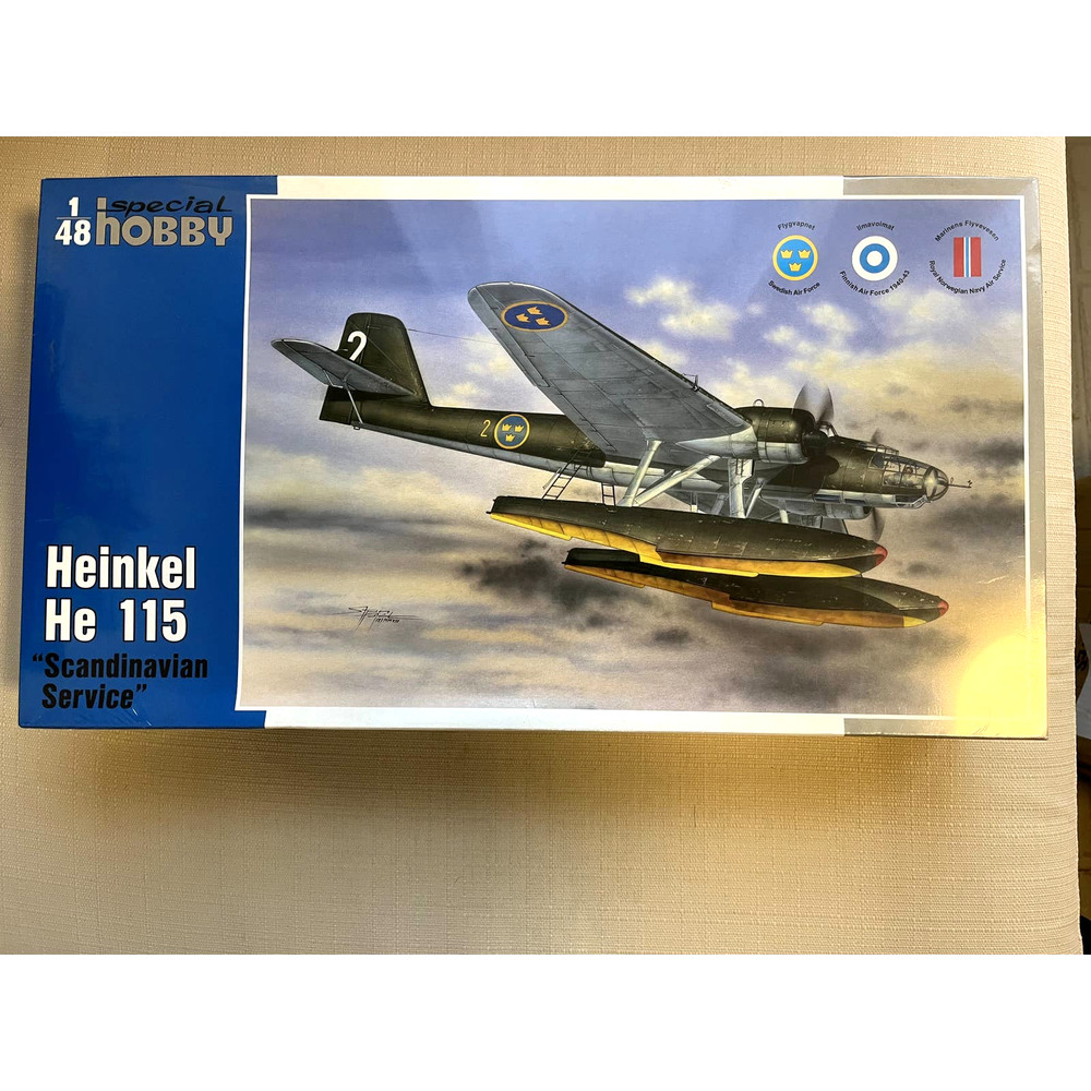 Special Hobby #48146 1/48 Heinkel He 115 Scandinavian Service Model Kit Sealed